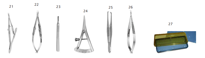 Microsurgery Lid Set